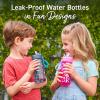 imageBentgo Kids Water Bottle  LeakProof Durable Tritan BPAFree 15 oz Cup for KidsToddlers Ages 3 Safe Sip Spout Carrying Handle ampamp Dishwasher Safe for School Sports Daycare ampamp Camp PurpleDinosaur
