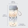 imageBentgo Kids Water Bottle Whimsy ampamp Wonder Collection  LeakProof Durable Tritan 15 oz Cup for KidsToddlers 3 FlipUp SafeSip Straw for School Sports Daycare Camp ampamp More Checker Gradient
