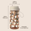 imageBentgo Kids Water Bottle Whimsy ampamp Wonder Collection  LeakProof Durable Tritan 15 oz Cup for KidsToddlers 3 FlipUp SafeSip Straw for School Sports Daycare Camp ampamp More Spots ampamp Dots