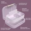 imageBentgo Modern  Adult ampamp Teen Bento Lunch Box 34 Compartments LeakResistant 55 Cup Capacity44 fl oz Improved Locking Clips Reusable BPAFree DishwasherMicrowave Safe Tray Dark GrayOrchid