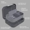 imageBentgo Modern  Adult ampamp Teen Bento Lunch Box 34 Compartments LeakResistant 55 Cup Capacity44 fl oz Improved Locking Clips Reusable BPAFree DishwasherMicrowave Safe Tray Dark GrayDark Gray