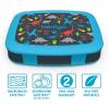 imageBentgo Prints Insulated Lunch Bag Set With Kids BentoStyle Lunch Box Dinosaur