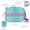 imageBentgo Prints Insulated Lunch Bag Set With Kids BentoStyle Lunch Box Mermaid Scales