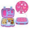 imageBentgo Prints Insulated Lunch Bag Set With Kids BentoStyle Lunch Box Rainbows and Butterflies