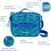 imageBentgo Prints Insulated Lunch Bag Set With Kids BentoStyle Lunch Box Shark