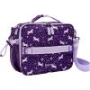 imageBentgo Prints Insulated Lunch Bag Set With Kids BentoStyle Lunch Box Unicorn