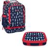 imageBentgo 2in1 Backpack ampamp Insulated Lunch Bag Set With Kids Prints Lunch Box Space Rockets
