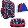 imageBentgo 2in1 Backpack ampamp Insulated Lunch Bag Set With Kids Prints Lunch Box and 4 Reusable Ice Packs Space Rockets