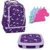imageBentgo 2in1 Backpack ampamp Insulated Lunch Bag Set With Kids Prints Lunch Box and 4 Reusable Ice Packs Unicorn