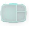 imageBentgo Fresh Tray Green with Transparent Cover  Reusable BPAFree 4Compartment Meal Prep Container with BuiltIn Portion Control for Healthy AtHome Meals and OntheGo LunchesAqua