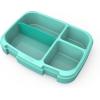 imageBentgo Fresh Tray Green with Transparent Cover  Reusable BPAFree 4Compartment Meal Prep Container with BuiltIn Portion Control for Healthy AtHome Meals and OntheGo LunchesAqua