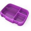 imageBentgo Fresh Tray Green with Transparent Cover  Reusable BPAFree 4Compartment Meal Prep Container with BuiltIn Portion Control for Healthy AtHome Meals and OntheGo LunchesPurple