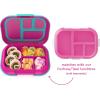 imageBentgo Kids Chill Tray with Transparent Cover  Reusable BPAFree 4Compartment Meal Prep Container with BuiltIn Portion Control for Healthy OntheGo Lunches Confetti Edition Vivid OrchidFuchsiaTeal