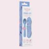 imageBentgo Kids Utensil Set  Reusable Plastic Fork Spoon ampamp Storage Case  BPAFree Materials EasyGrip Handles Dishwasher Safe  Ideal for School Lunch Travel ampamp Outdoors BlueLavender Galaxy