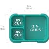 imageBentgo Pop Replacement Tray and Cover  Navy BlueChartreuseBright CoralTeal
