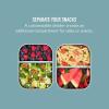imageBentgo MicroSteel LeakProof Lunch Box  MicrowaveSafe OvenSafe BentoStyle Container with Removable Divider Airtight Lid Sustainable Design Odor ampamp Stain Resistant AquaAqua