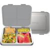 imageBentgo Kids Stainless Steel LeakResistant Lunch Box  3Compartments with Bonus Silicone Container Durable EcoFriendly Dishwasher Safe BPAFree Ideal for School Ages 3 FuchsiaSilver