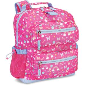 imageBentgo Kids Backpack Whimsy ampamp Wonder Collection  Lightweight 14 for School Travel ampamp Daycare  Ideal for Kids 4 Durable ampamp WaterResistant Roomy Interior Loop for Lunch Bag Checker GradientRainbows