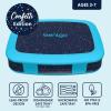 imageBentgo Kids 5Compartment Lunch Box  Glitter Design for School Ideal for Ages 37 LeakProof DropProof Dishwasher Safe ampamp Made with PFAS ampamp BPAFree Materials Glitter Edition  Petal PinkConfetti Edition  Abyss Blue