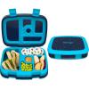 imageBentgo Kids 5Compartment Lunch Box  Confetti Design for School Ideal for Ages 37 LeakProof DropProof Dishwasher Safe ampamp Made with PFAS ampamp BPAFree Materials Confetti Edition  Abyss BlueConfetti Edition  Abyss Blue