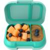 imageBentgo Kids Snack  2 Compartment LeakProof Bento Box Container for Snacks and Small Meals EasyOpen Latch Dishwasher Safe BPAFree for School Daycare ampamp Sports  Ideal for Ages 3 AquaAqua