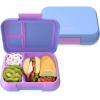 imageBentgo Pop  LeakProof Lunch Box ampamp Removable Divider for Ages 8 ampamp Teens  Lunch Container Holds 5 Cups of Food 34 Compartments MicrowaveDishwasher Safe 2 Year Warranty PeriwinklePinkPeriwinklePink