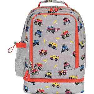 imageBentgo Kids 2in1 Backpack ampamp Insulated Lunch Bag  Durable 16 Backpack ampamp Lunch Container in Unique Prints for School ampamp Travel  Water Resistant Padded ampamp Large Compartments FairiesTrucks