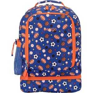 imageBentgo Kids 2in1 Backpack ampamp Insulated Lunch Bag  Durable 16 Backpack ampamp Lunch Container in Unique Prints for School ampamp Travel  Water Resistant Padded ampamp Large Compartments FairiesSports