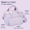 imageBentgo Insulated Lunch Bag  ExtraLarge Capacity Adult Lunch Bag with Shoulder Strap and External Storage Compartment Durable Lightweight Ideal for Work School and Meals On the GoLavender