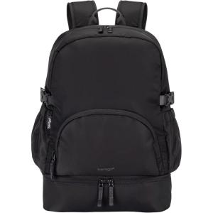 imageBentgo 2in1 Adult Backpack ampamp Insulated Lunch Bag  Lightweight WaterResistant Travel Backpack with 9 Compartments Laptop Sleeve ampamp Trolley Sleeve for Work ampamp Everyday Use Deep TealObsidian Charcoal