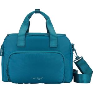 imageBentgo Insulated Lunch Bag  ExtraLarge Capacity Adult Lunch Bag with Shoulder Strap and External Storage Compartment Durable Lightweight Ideal for Work School and Meals On the GoDeep Teal