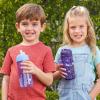 imageBentgo Kids Water Bottle 2Pack  New ampamp Improved 2023 Set With 2Pack of Water Bottle Replacement Straws UnicornLavender Galaxy