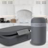 imageBentgo Modern BentoStyle Lunch Box Set With Reusable Snack Cup Dark Gray