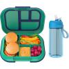 imageBentgo Kids Chill Lunch Box GreenNavy With Kids Water Bottle  New ampamp Improved 2023 Blue