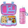 imageBentgo Kids Prints Lunch Box Kids Water Bottle  New ampamp Improved 2023 Rainbows and Butterflies