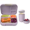 imageBentgo Modern BentoStyle Lunch Box Set With Reusable Snack Cup Orchid