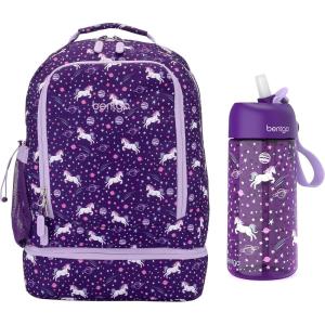 imageBentgo Kids 2in1 Backpack ampamp Insulated Lunch Bag Set Water Bottle  New ampamp Improved 2023 Unicorn