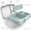 imageBentgo Fresh 3Pack Meal Prep Lunch Box Set  Reusable 3Compartment Containers for Meal Prepping Healthy Eating OntheGo and Balanced PortionControl  BPAFree Microwave ampamp Dishwasher Safe
