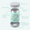 imageBentgo Kids Stainless Steel Food Jar  11oz LeakProof Double Insulated Hot or Cold Food Container with Removable Silicone Bumper Dishwasher Safe Easy Open Lid Ages 3 TrucksPuppy Love