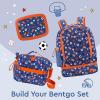 imageBentgo Kids 2in1 Backpack ampamp Insulated Lunch Bag  Durable 16 Backpack ampamp Lunch Container in Unique Prints for School ampamp Travel  Water Resistant Padded ampamp Large Compartments Bug BuddiesSports