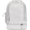 imageBentgo Kids 5Compartment Lunch Box Set With Insulated Lunch Bag and 2in1 Backpack amp Insulated Lunch Bag Glitter Edition  Silver