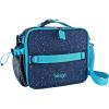 imageBentgo Kids 5Compartment Lunch Box Set With Insulated Lunch Bag and Lightweight 14 Kids Backpack Confetti Edition  Abyss Blue