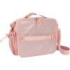 imageBentgo Kids 5Compartment Lunch Box With Insulated Lunch Bag  Glitter Edition  Petal Pink
