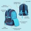 imageBentgo Kids 5Compartment Lunch Box With Kids 2in1 Backpack amp Insulated Lunch Bag Confetti Edition  Abyss Blue