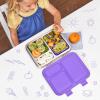 imageBentgo Kids Stainless Steel Lunch Box Set With Reusable Stainless Steel Utensils Purple