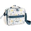 imageBentgo Prints Insulated Lunch Bag Set With Kids BentoStyle Lunch Box Friendly Skies