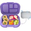 imageBentgo Kids Chill Lunch Box With Kids Reusable Plastic Utensils Purple