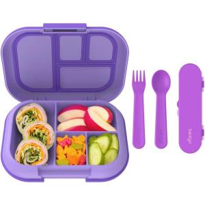 imageBentgo Kids Chill Lunch Box With Kids Reusable Plastic Utensils Purple